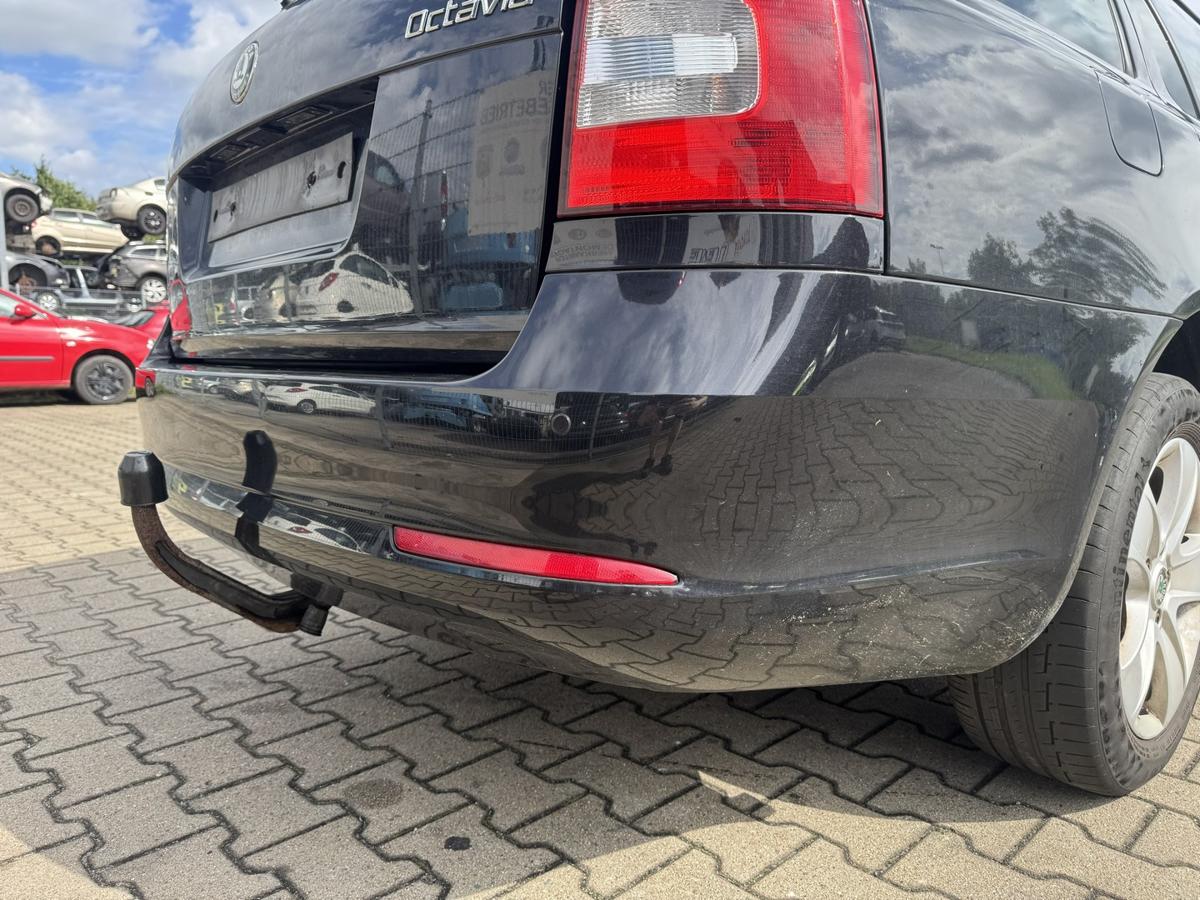 Skoda Octavia 2 original Sto&szlig;stange Stossf&auml;nger hinten Kombi Facelift Bj.2009
